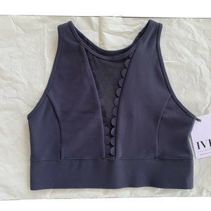 IVL Collective Navy Blue Scallop Sports Bra